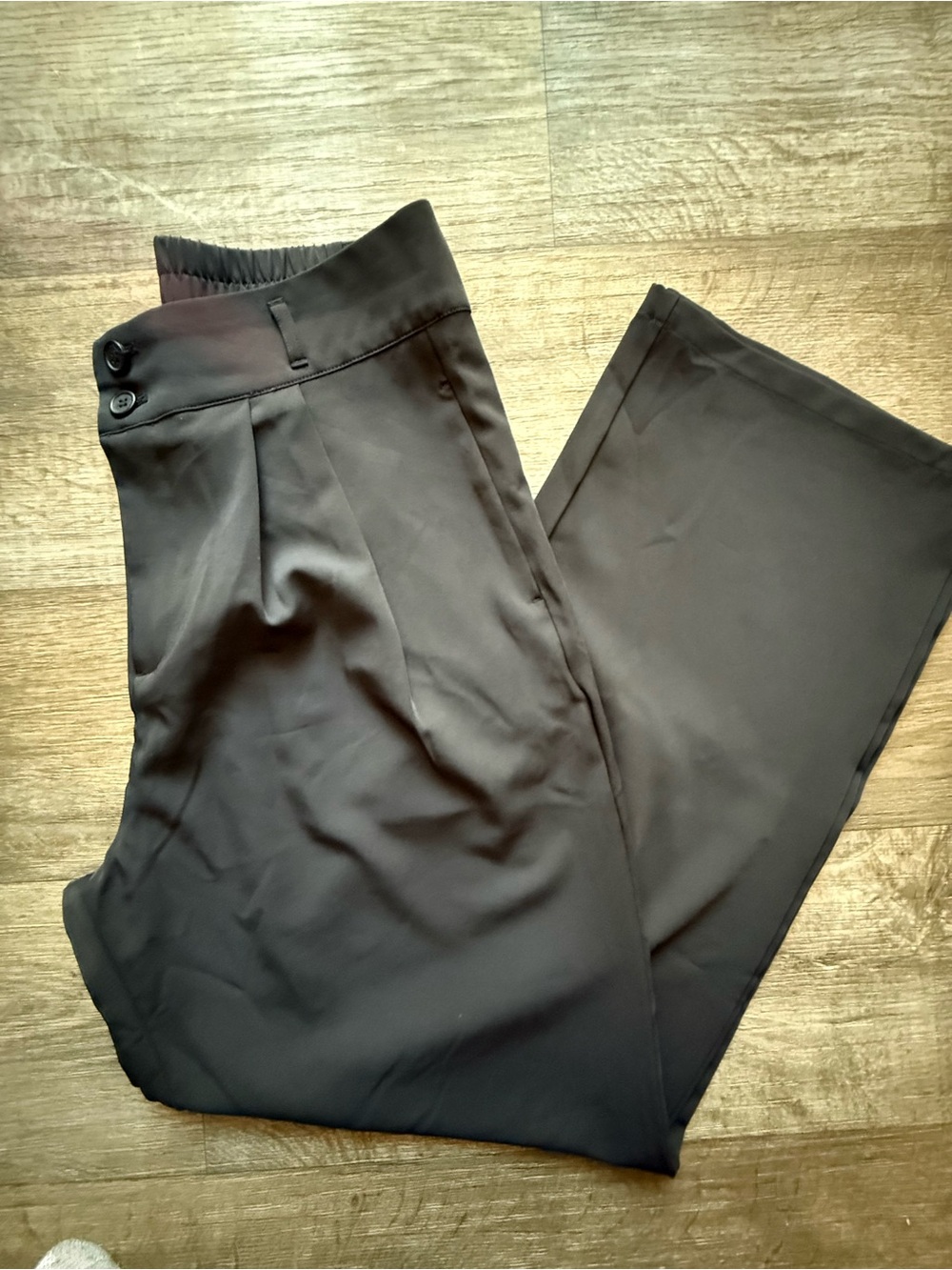 HALARA Black Wide-Leg Women’s Dress Pants
